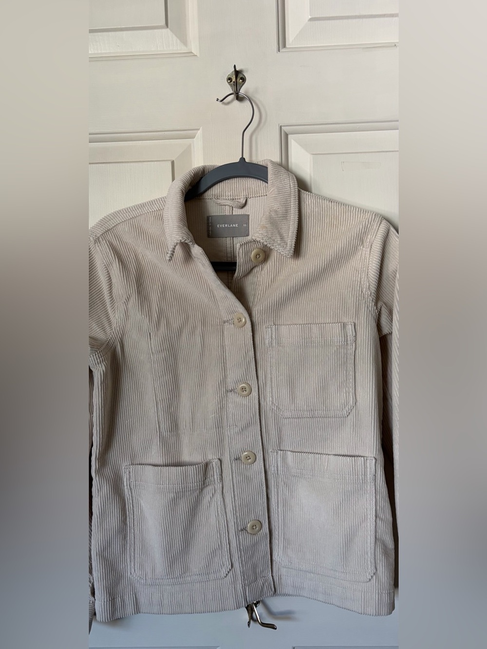 Cropped Corduroy Jacket